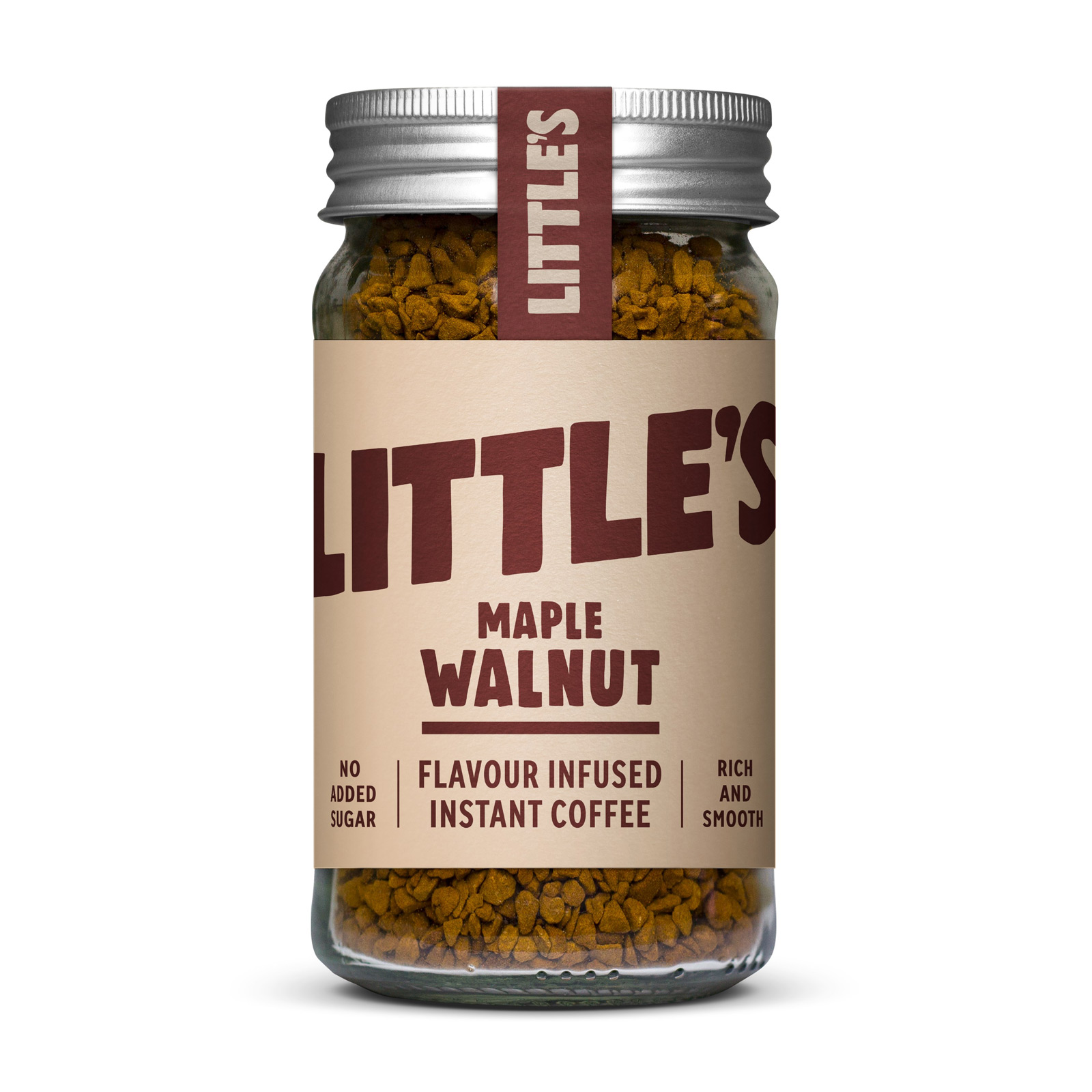 Little's Maple Walnut instant, 50g.